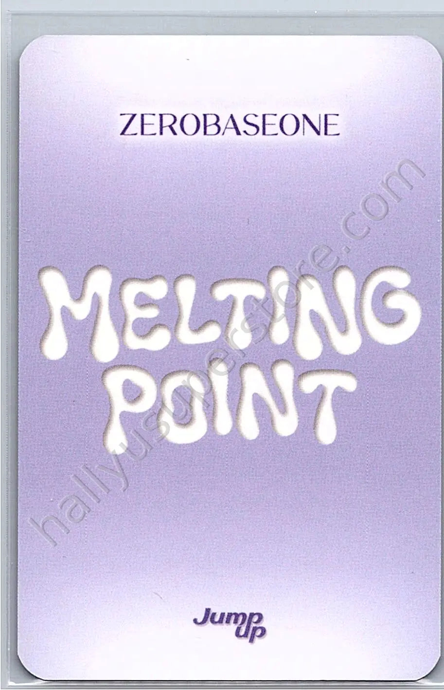 ZEROBASEONE - Hao - Melting Point jump up pob (pre-order benefit)