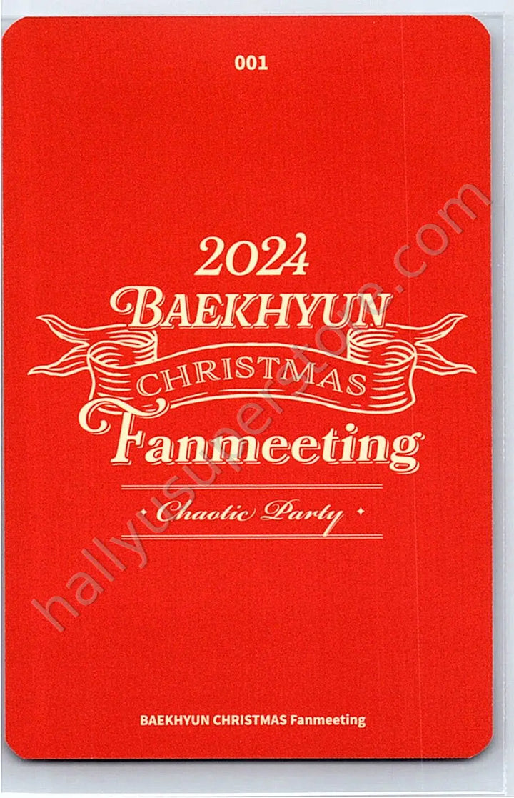 EXO - Baekhyun - 2024 BAEKHYUN Christmas Fanmeet <Chaotic Party>