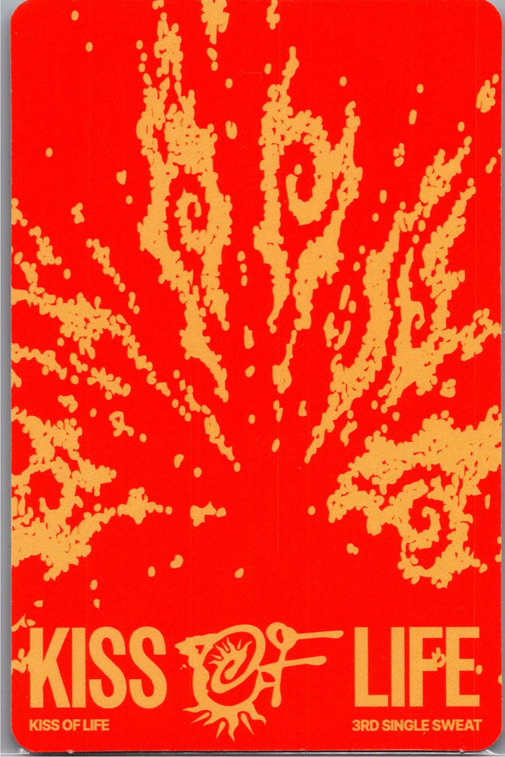 KISS OF LIFE "SWEAT" - Official Photocard (BURN, HEAT Ver.)