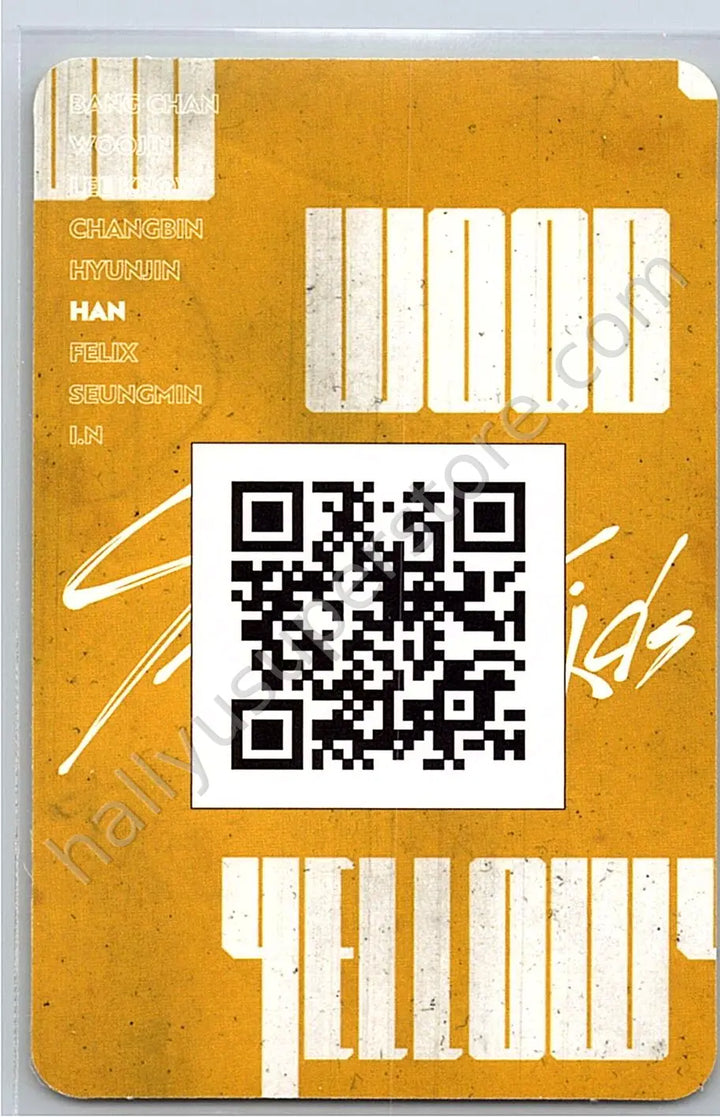 Stray Kids - HAN - Clé 2: Yellow Wood A version album photocard