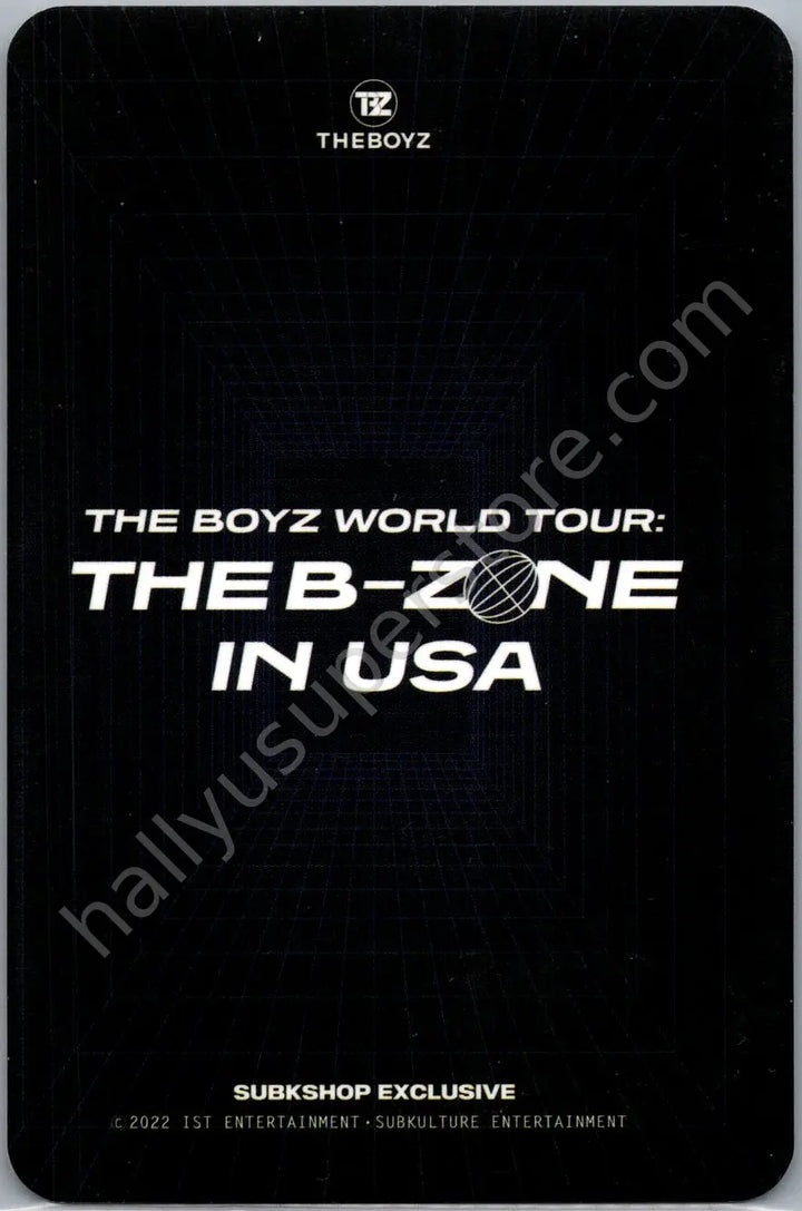 THE BOYZ - Younghoon - World Tour: The B-Zone subk shop tour exclusive US exclusive