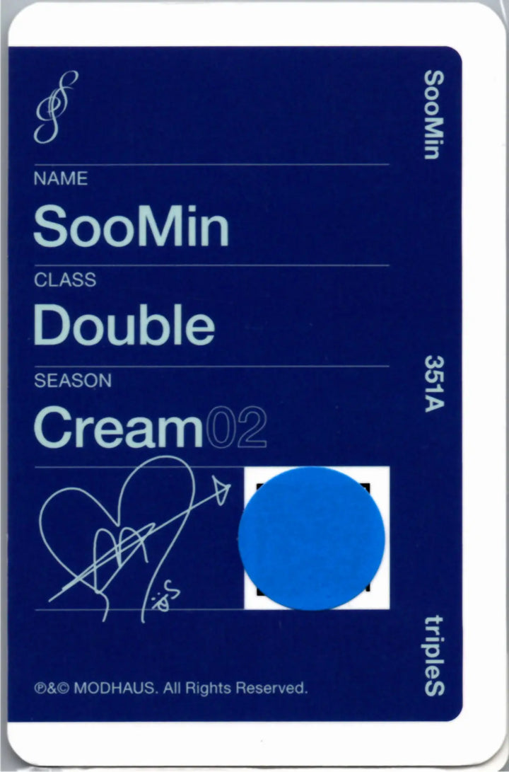 tripleS - tripleS World Tour  <ANDLESS > Cream02 Double Class Objekt (Only ANDLESS) (351A) [UNSCANNED] [26.10.12]