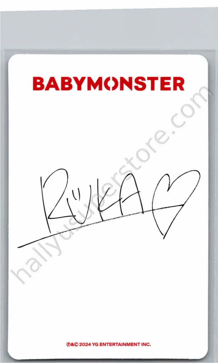 BABYMONSTER - Ruka - BABYMONSTER - Ruka - BABYMONS7ER Album yg tag