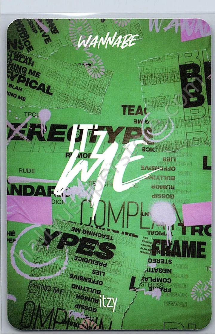 ITZY - Unit - IT’z ME album photocard