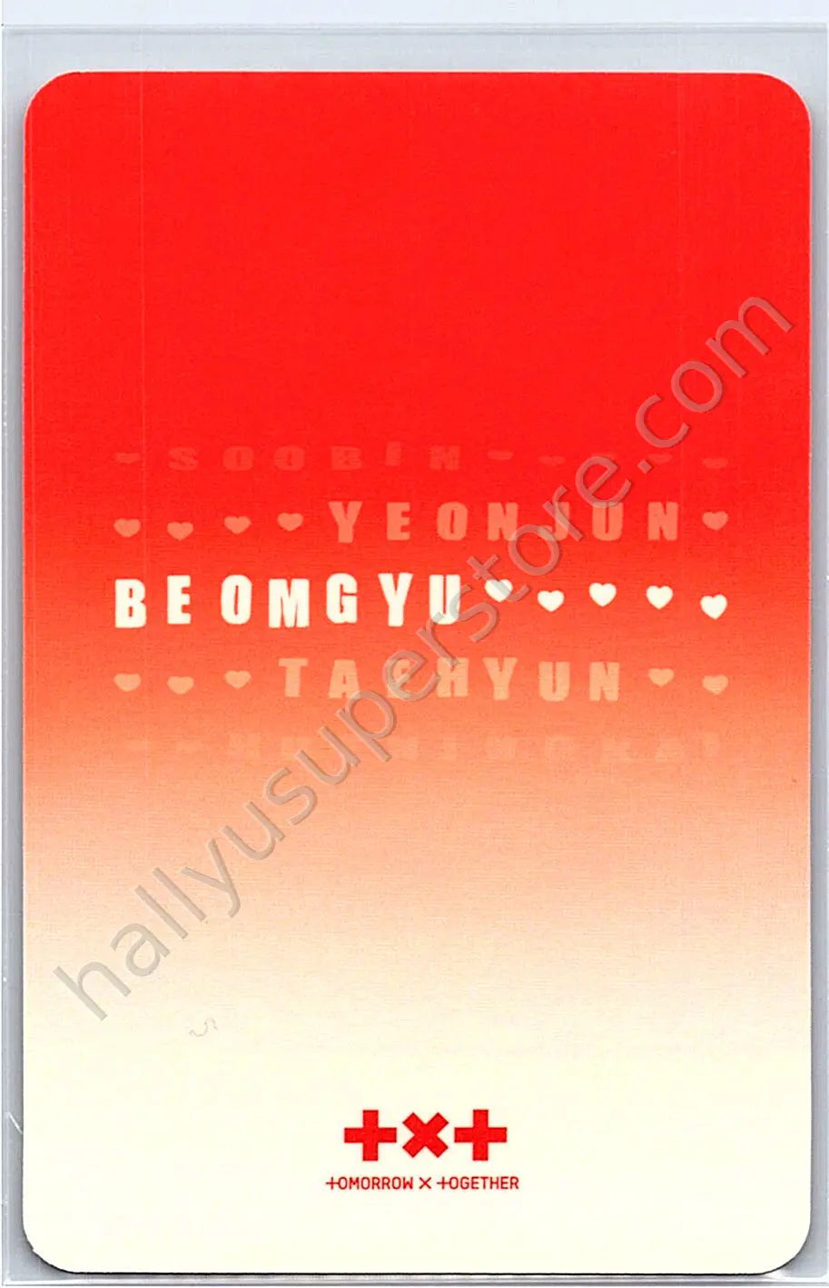 TOMORROW X TOGETHER - Beomgyu - Love Language album photocard