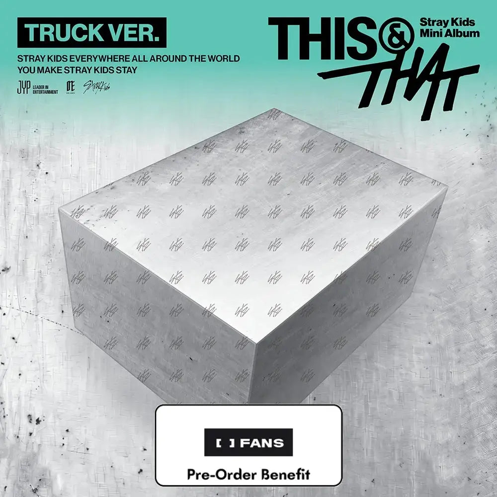 [Pre-Order] Stray Kids - THIS & THAT (TRUCK VER.) + Pre-Order benefit (Choose Version)