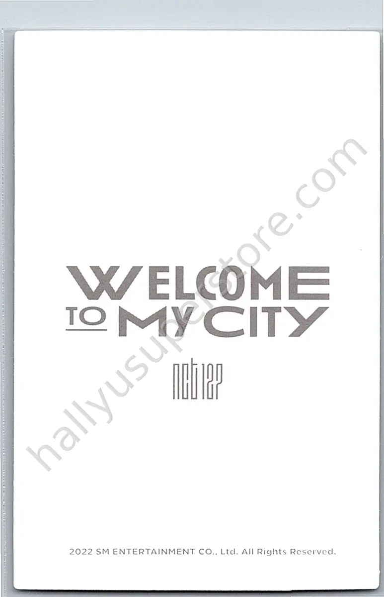 NCT 127 - Johnny - Welcome To My City