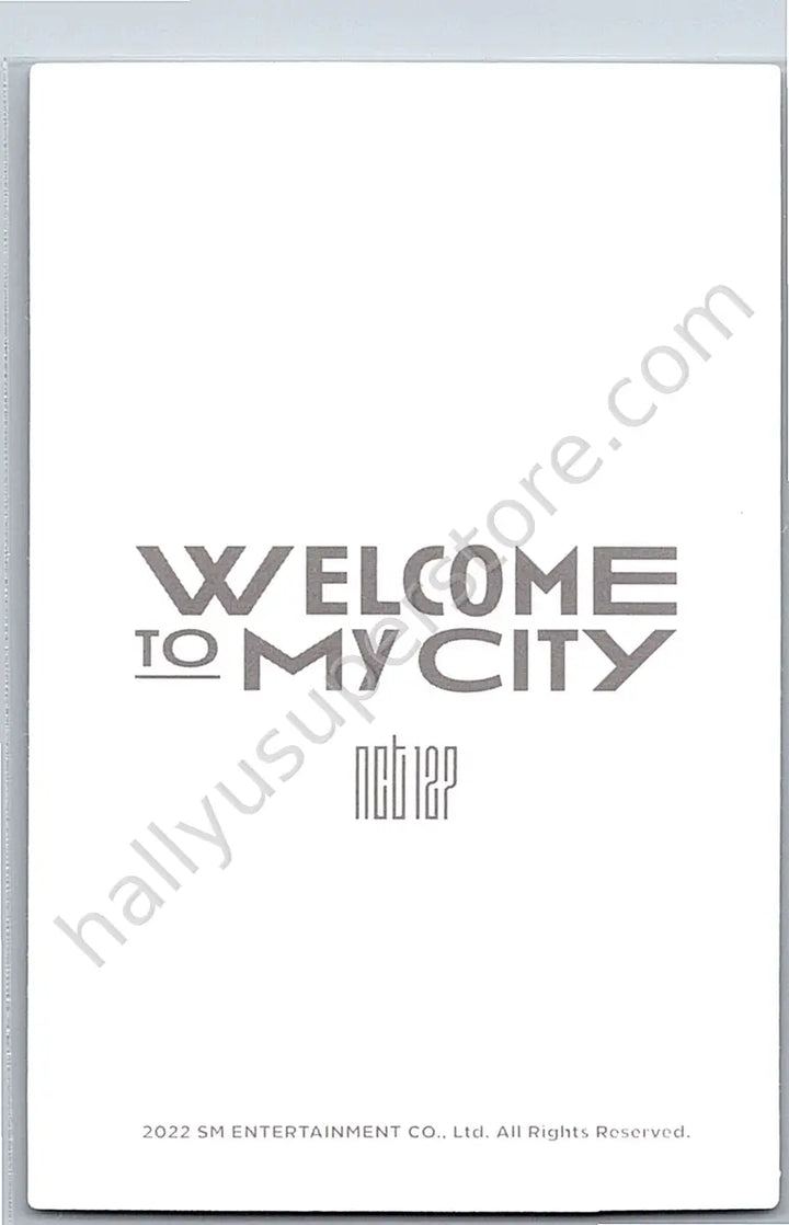 NCT 127 - Johnny - Welcome To My City