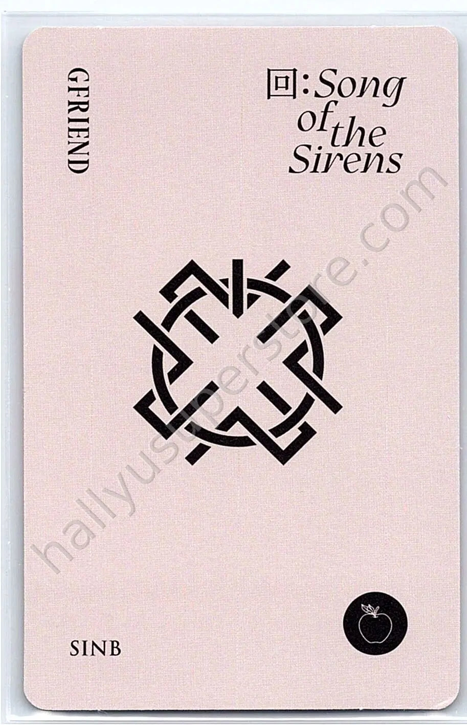 GFRIEND - SinB - 回: Song of the Sirens album photocard apple version
