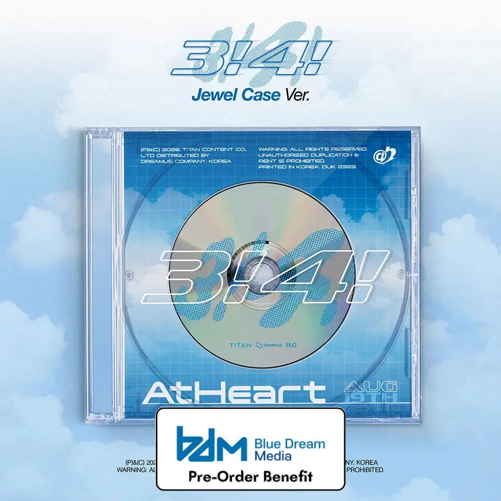 [Pre-Order] AtHeart - Single Album 3!4! (Jewel Case Ver.) + Pre-Order Benefit