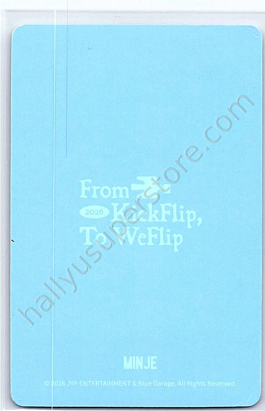 KickFlip - Minje - 2026 KickFlip FAN-CON [From KickFlip, To WeFlip] Photo Deco Set