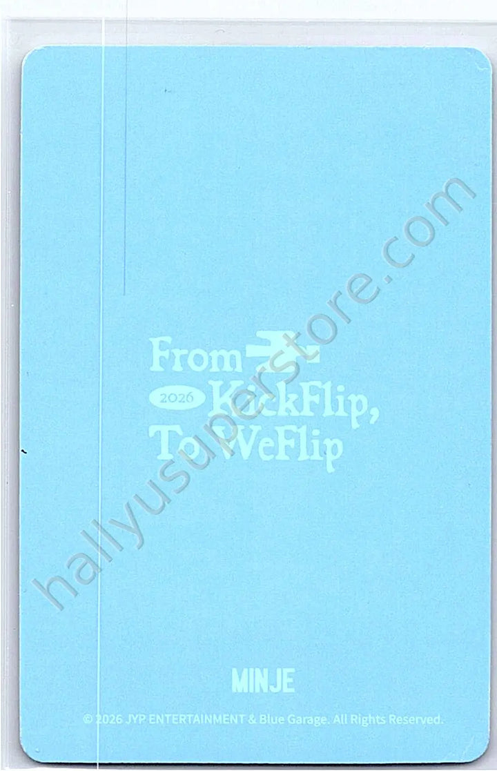 KickFlip - Minje - 2026 KickFlip FAN-CON [From KickFlip, To WeFlip] Photo Deco Set