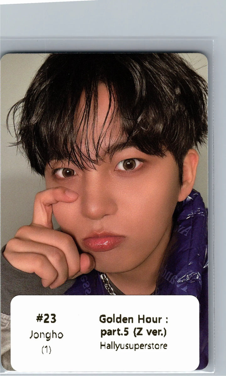 ATEEZ "GOLDEN HOUR : Part.5" - Official Photocard (Z ver.) [26.06.26]