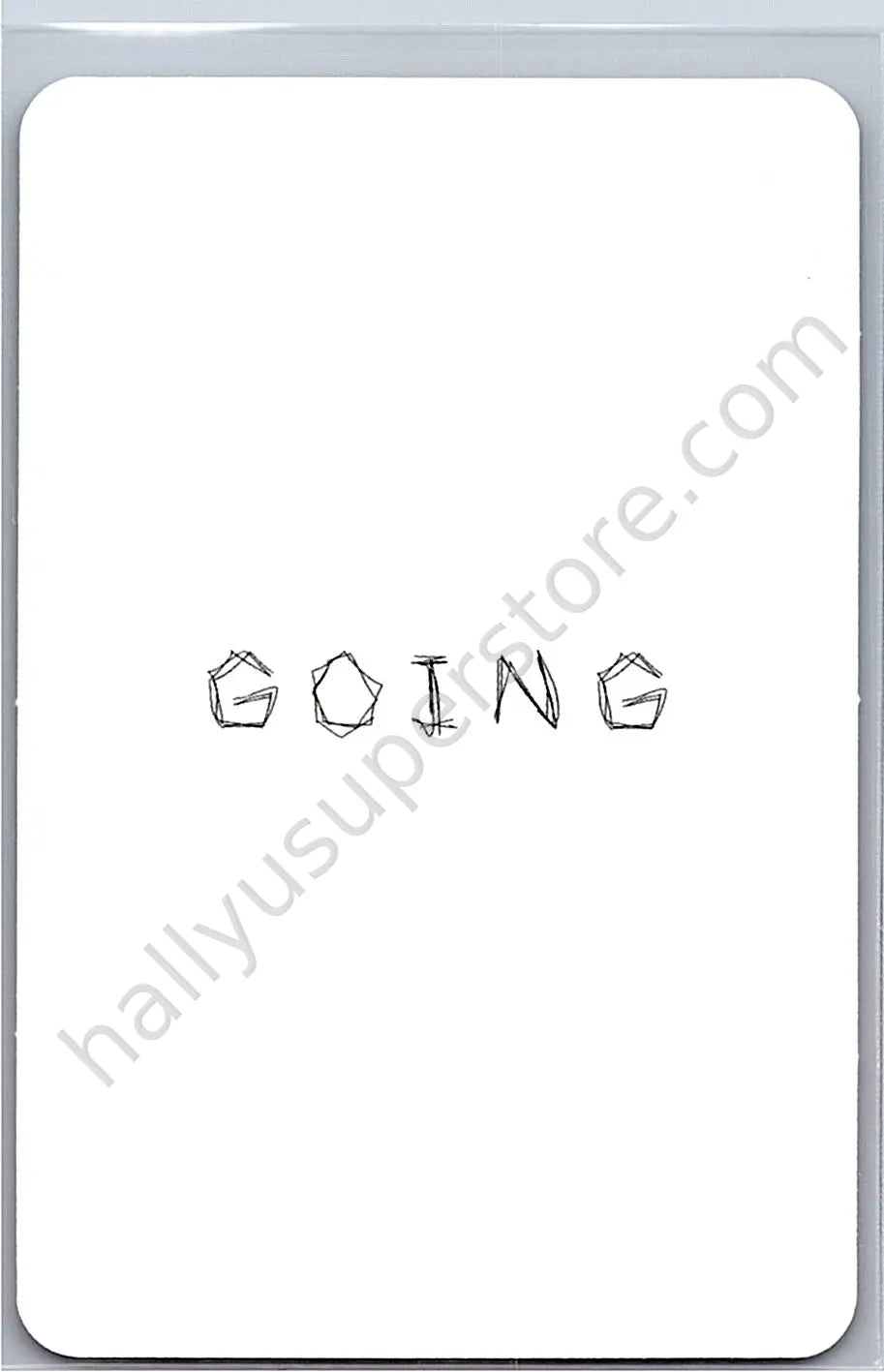 SEVENTEEN - Mingyu - Going Magazine Vol. 1 Photobook photobook photocard set