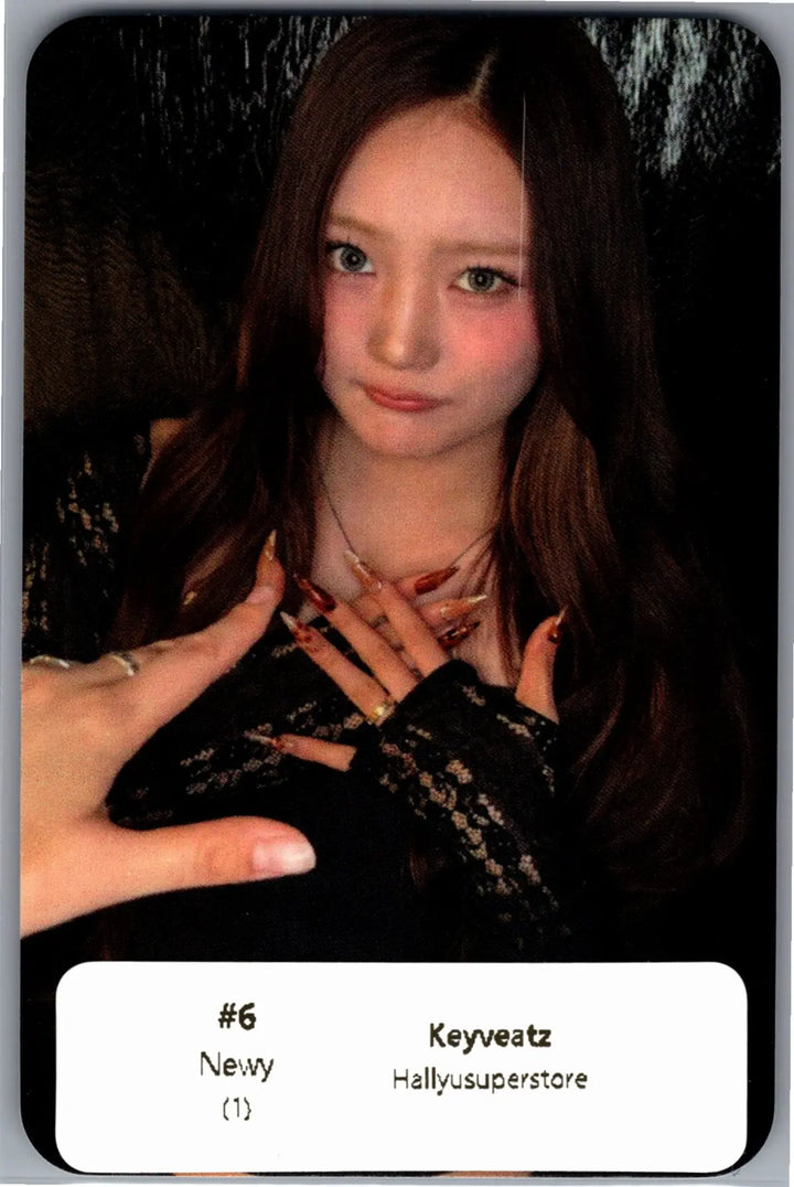 Keyveatz "OXY_GEN" - Naturally Music Fansign Event Photocard [26.08.24]