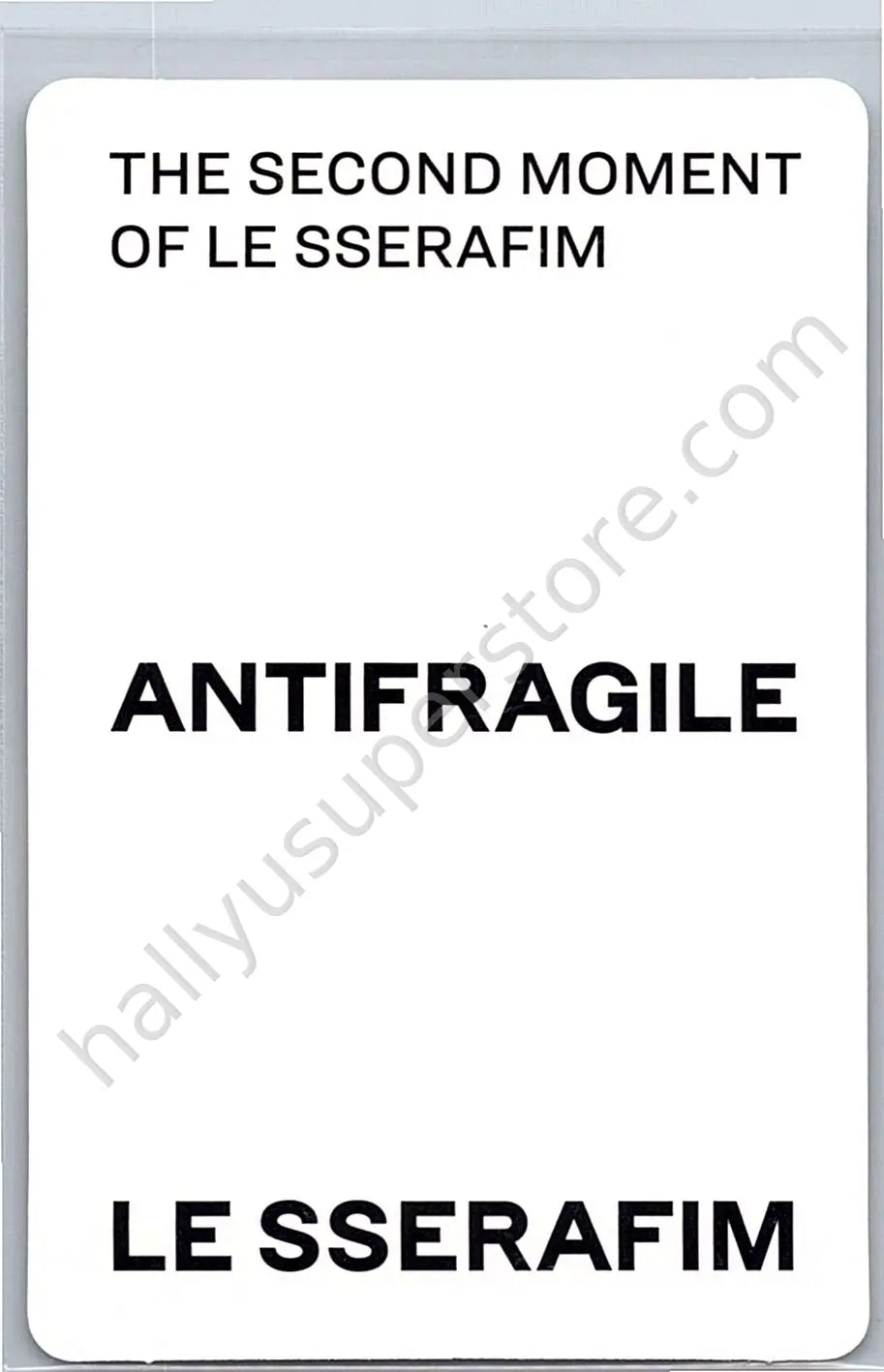 LE SSERAFIM - Kim Chaewon - ANTIFRAGILE