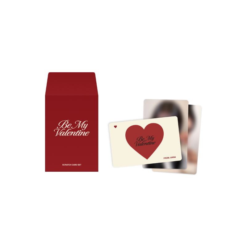**[Pre-Order] THE BLACK LABEL ARTIST  - 2026 Be My Valentine Official MD (SCRATCH CARD SET)