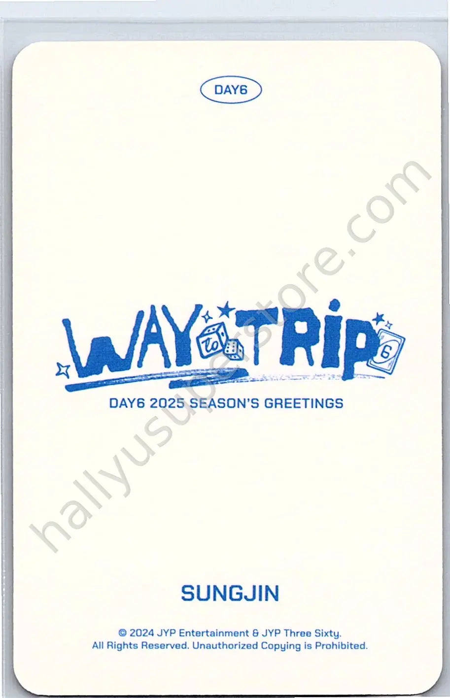 DAY6  - Sungjin - 2025 Season&