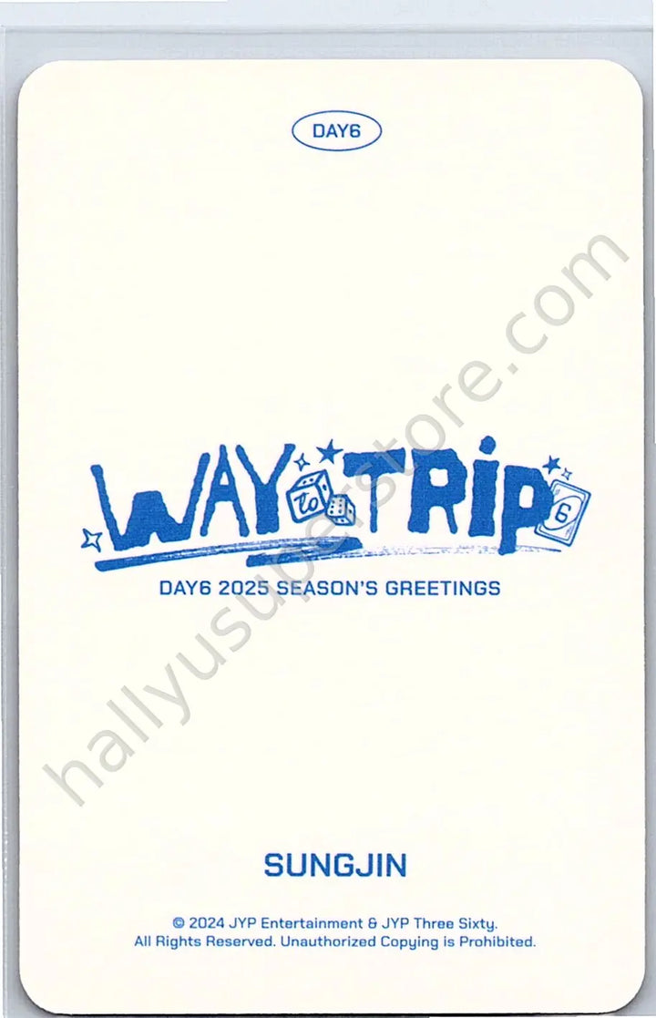 DAY6  - Sungjin - 2025 Season&