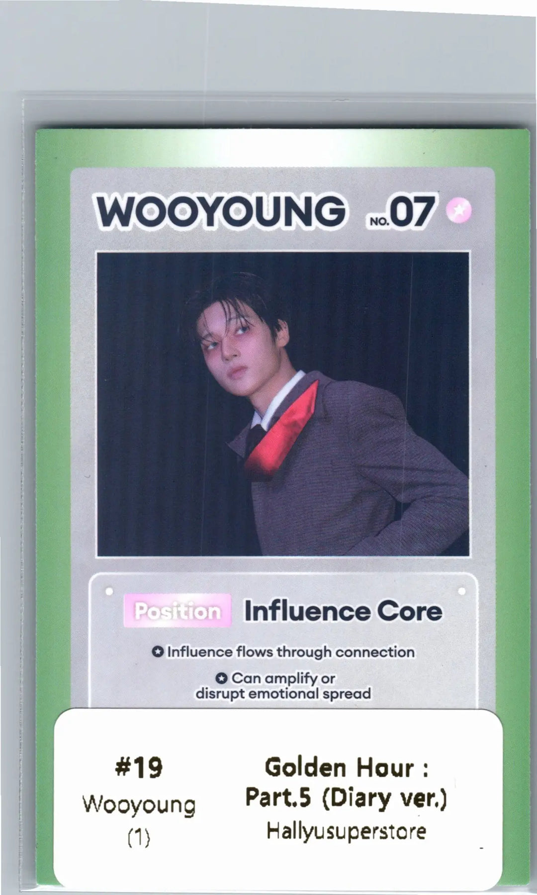 ATEEZ "GOLDEN HOUR : Part.5" - Official Photocard (Diary ver.) [26.06.26]