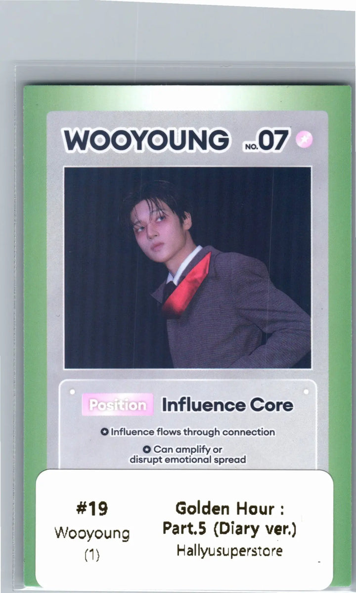 ATEEZ "GOLDEN HOUR : Part.5" - Official Photocard (Diary ver.) [26.06.26]