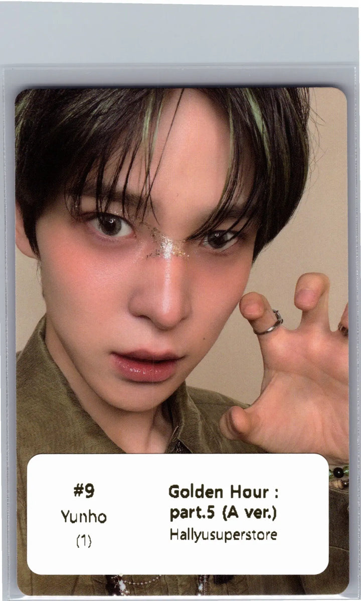 ATEEZ "GOLDEN HOUR : Part.5" - Official Photocard (A ver.) [26.06.26]