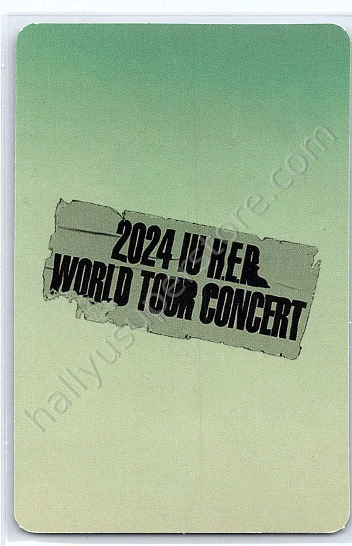IU - IU - IU - IU - IU HEREH TOUR Event photocard set tour merch