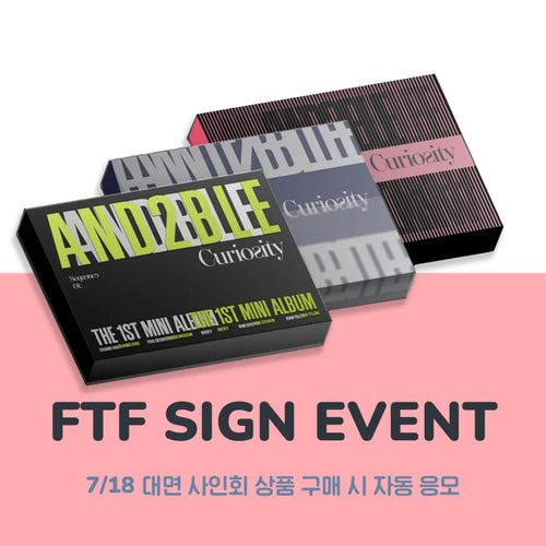 [Hallyu4U - Fansign] (7/18) WithMuu - AND2BLE [Sequence 01: Curiosity] (Offline Fansign Event)