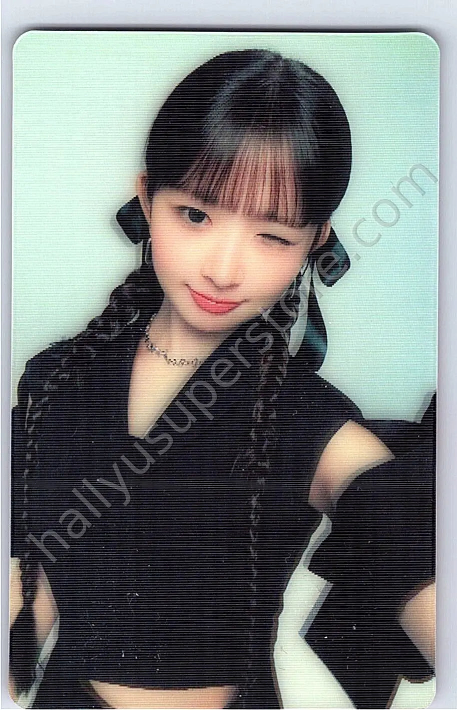 IVE - Rei - IVE X Papa Johns Pizza brand collaboration lenticular papa johns round 6