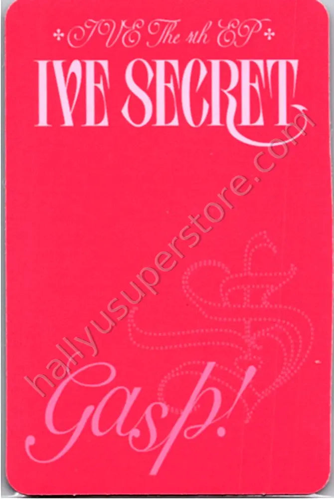 IVE - Rei - IVE SECRET
