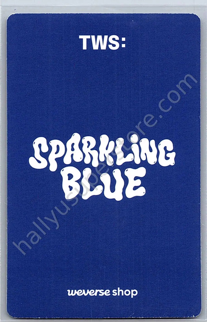 TWS - Kyungmin - Sparkling Blue pob (pre-order benefit) weverse global shop (wvg)