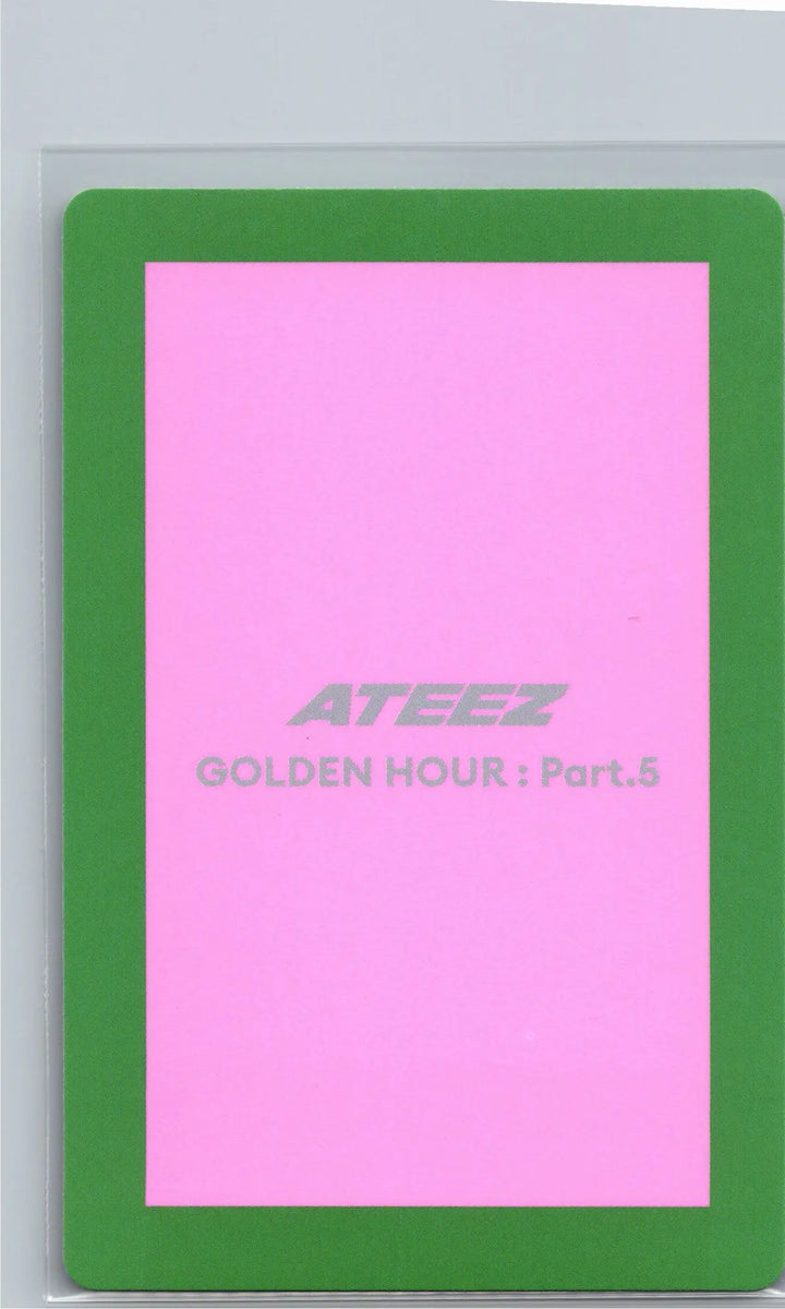 ATEEZ "GOLDEN HOUR : Part.5" - Official Photocard (Z ver.) [26.06.26]