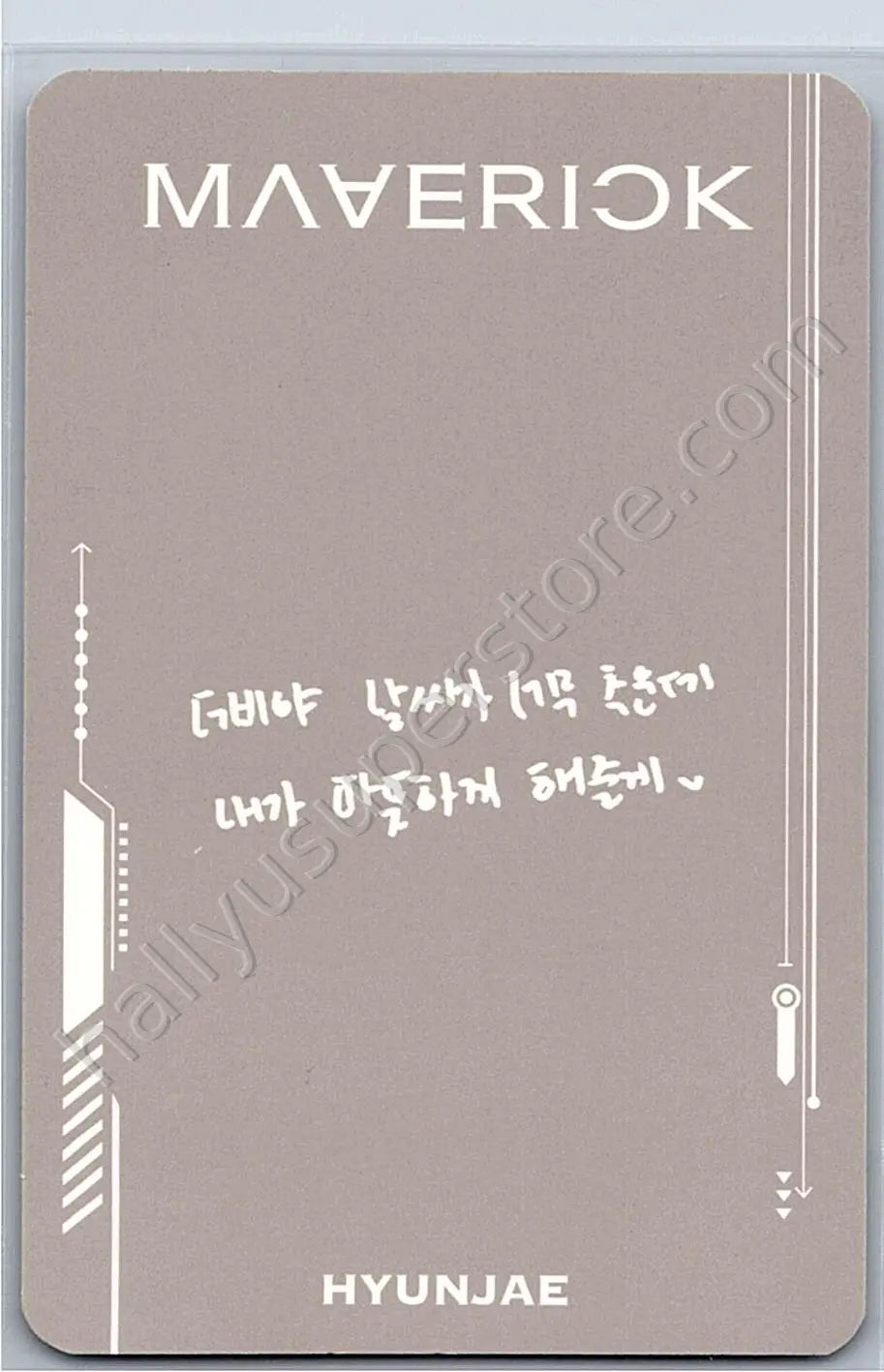 THE BOYZ - Hyunjae - Maverick album photocard storybook version