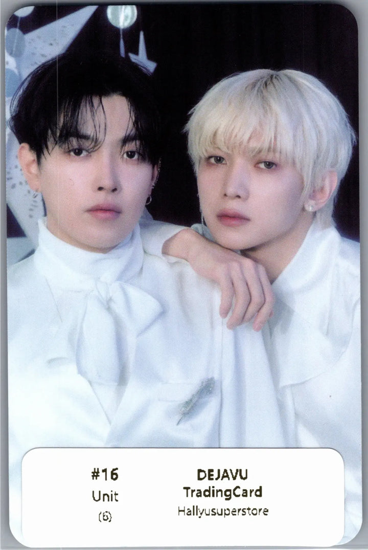 ATEEZ "ANITEEZ IN Deja Vu" - ATEEZ X ANITEEZ POP-Store Random Trading Photocard (MINGI,WOOYOUNG,JONGHO,UNIT) [26.08.21]