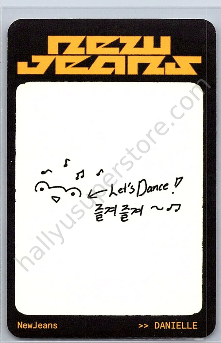 NewJeans - Danielle - How Sweet A version album photocard version 2 weverse album version