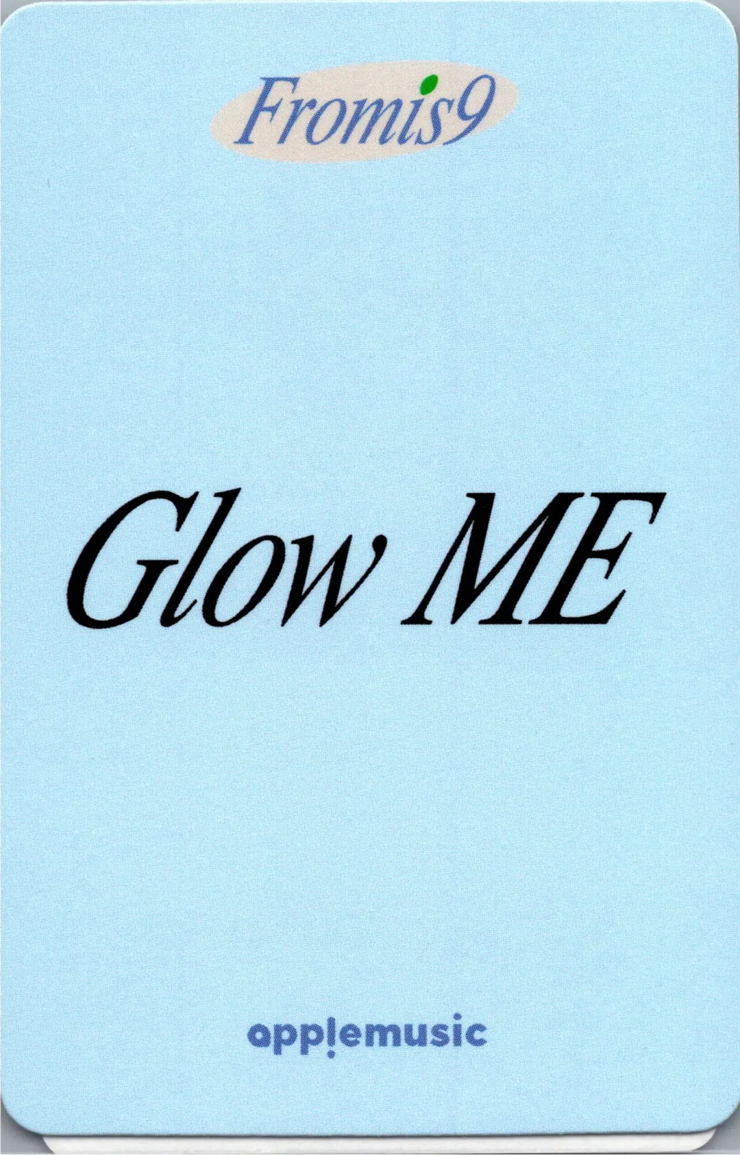 fromis_9 "Glow ME" - Apple Music Fansign Event Photocard [26.08.06]