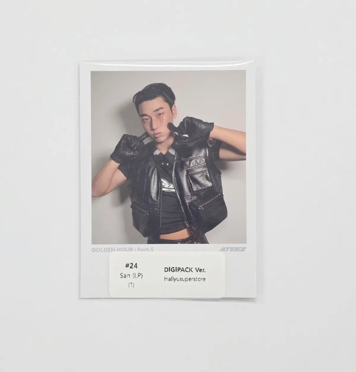 ATEEZ "GOLDEN HOUR : Part.5" - Official Photocard (DIGIPACK ver.) (2) [26.06.29]
