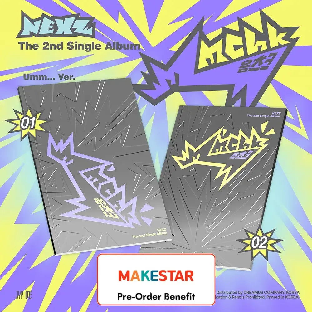 [Pre-Order] NEXZ - 2nd Single ‘Mmchk’ - Makestar LUCKYDRAW EVENT R2
