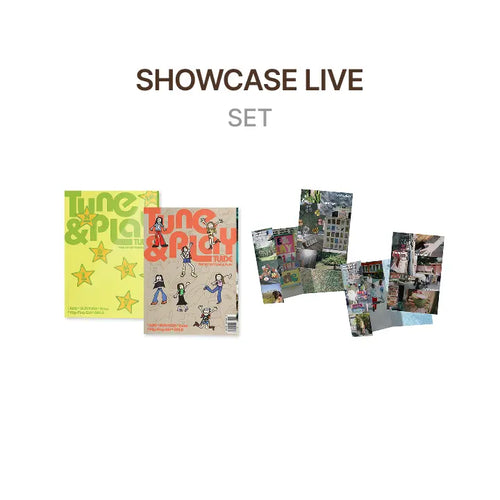 [Pre-Order] TUIDE - [SHOWCASE LIVE] The 1st EP [TUNE & PLAY] (Random / Set)