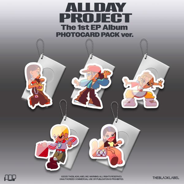 ** [Pre-Order] ALLDAY PROJECT - 1st EP Album 'ALLDAY PROJECT' PHOTOCARD PACK ver. + Pre-Order Benefit (Choose version) [Random,Set]