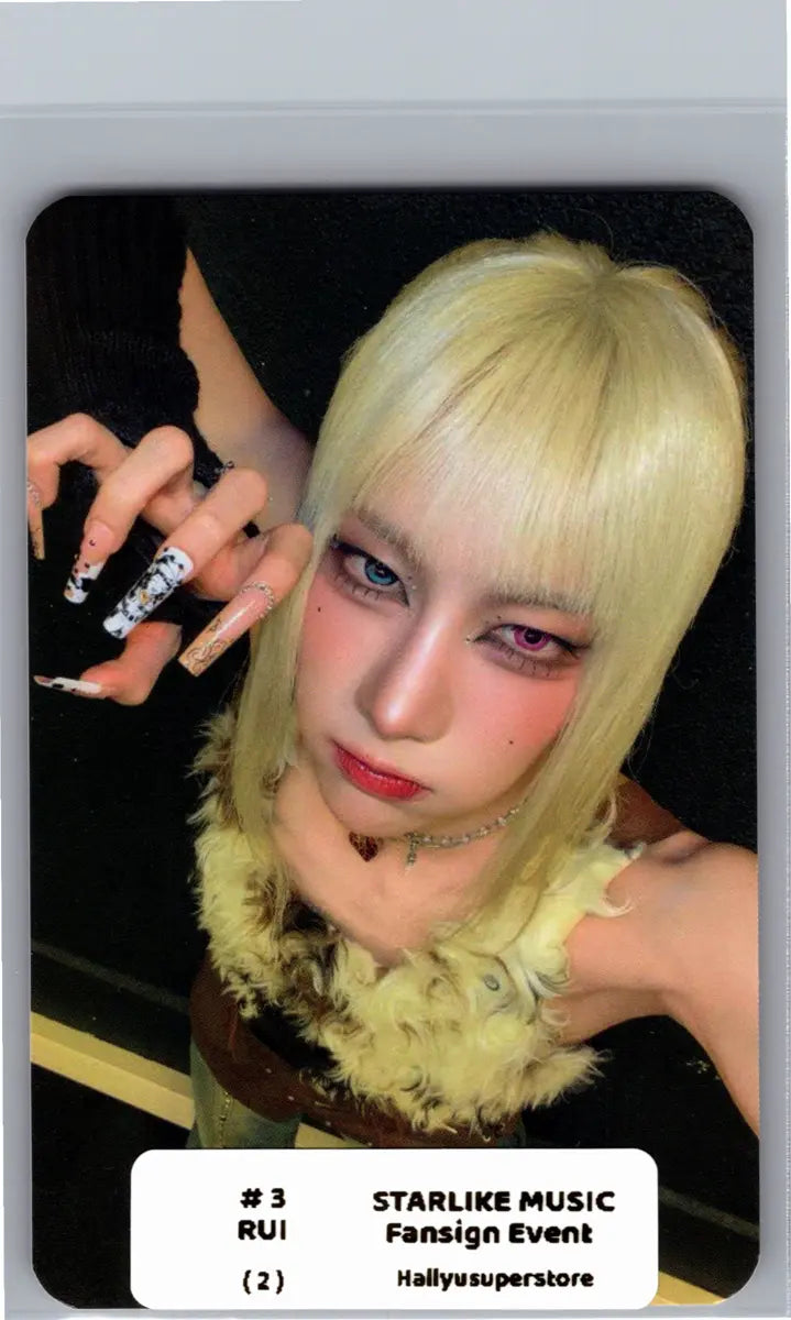 XLOV "I,God" - Star Like Muisc Fansign Event Photocard [26.06.11]