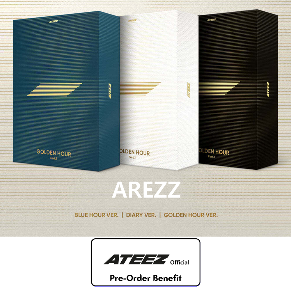 [Pre-Order] ATEEZ - "GOLDEN HOUR : Part.1" + Pre-Order Benefit [Random / Set]