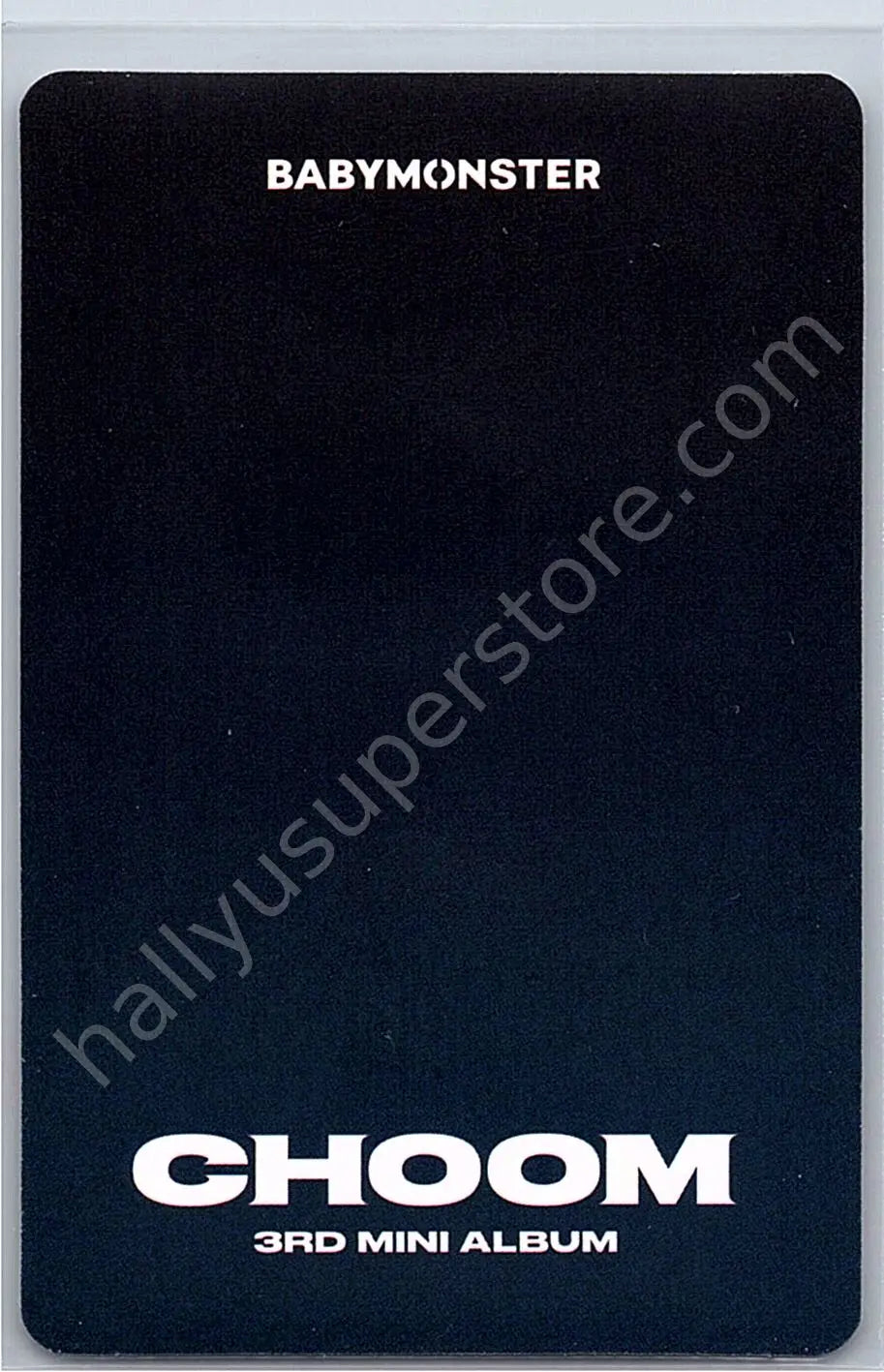 BABYMONSTER - Chiquita - CHOOM album photocard metallic version