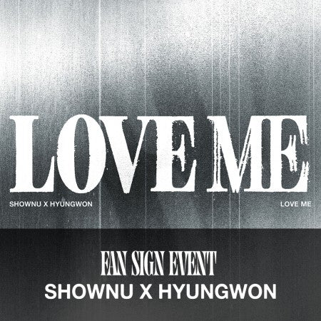 [Hallyu4U - Fansign] (5/22) Apple Music - SHOWNU X HYUNGWON 