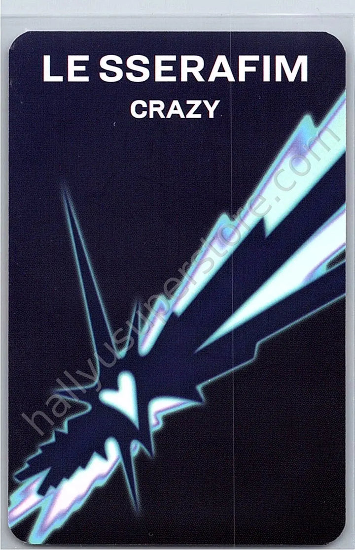 LE SSERAFIM - Kazuha - CRAZY aladin pob (pre-order benefit) standard version