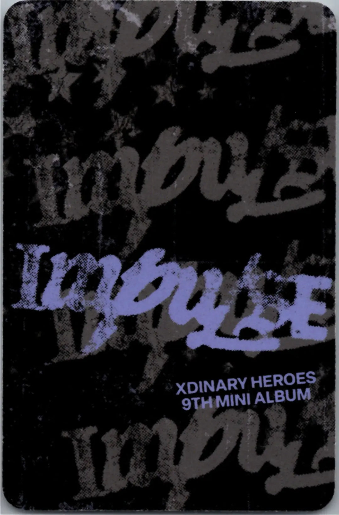 Xdinary Heroes "IMPULSE" - Official Photocard [26.10.13]
