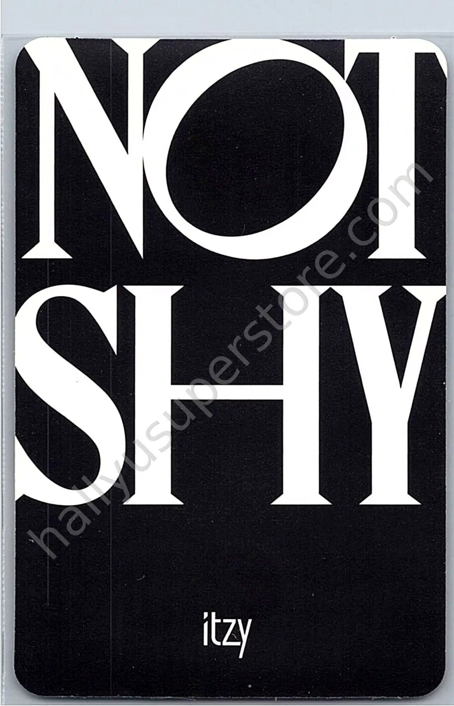 ITZY - Unit - NOT SHY album photocard
