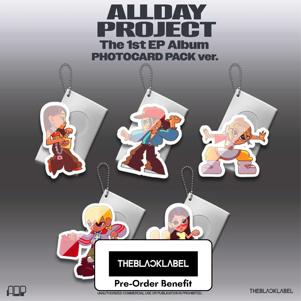 ** [Pre-Order] ALLDAY PROJECT - 1st EP Album 'ALLDAY PROJECT' MERCH ver. + The Black Label Pre-Order Benefit (Choose version) [Random,Set]