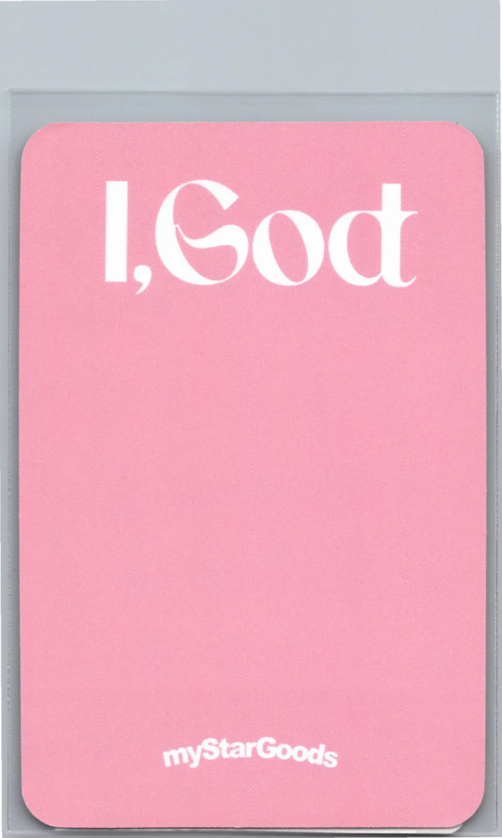 XLOV "I,God"- MyStarGoods Fansign Event Photocard R4 [26.07.07]