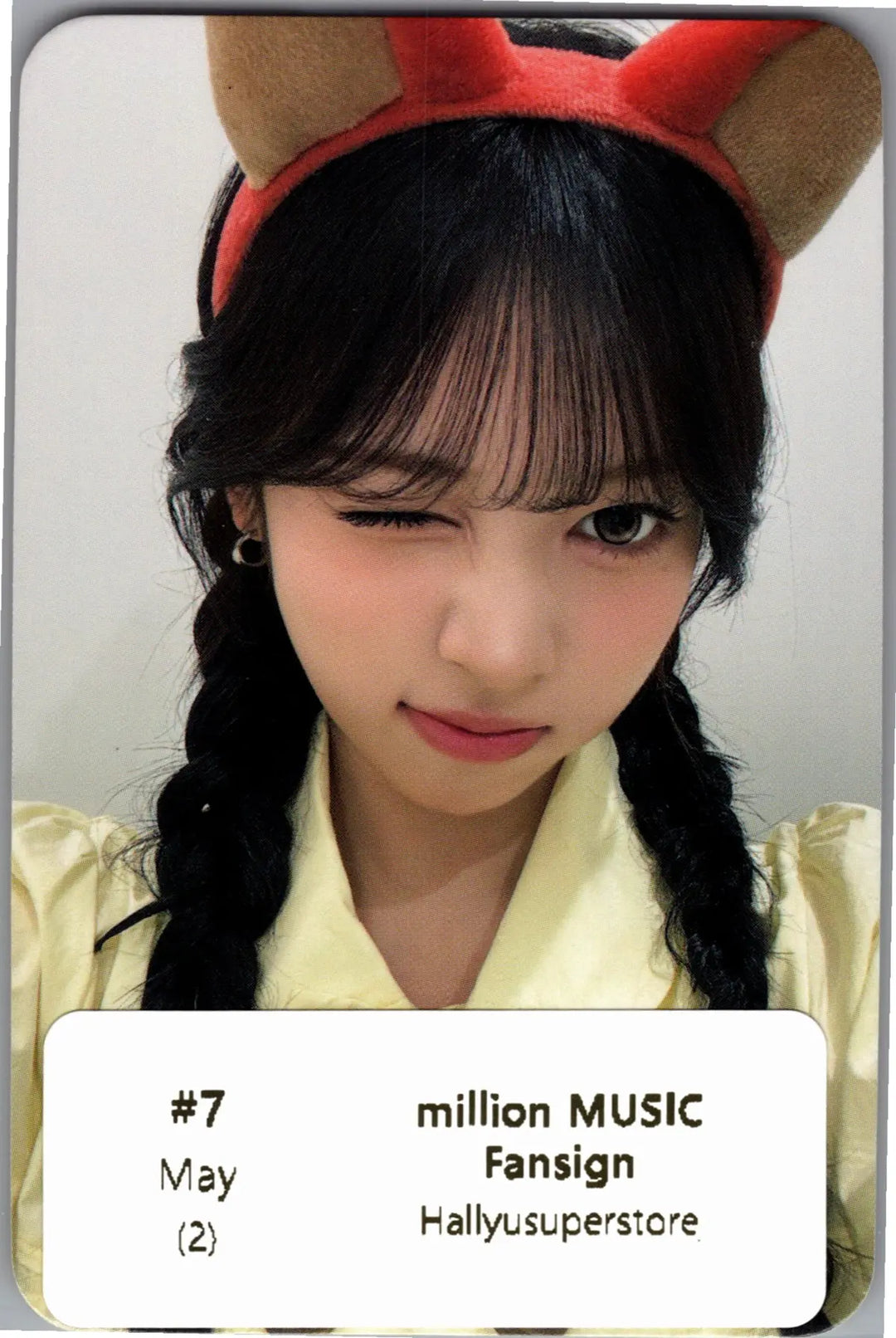 RESCENE "Runaway" - Million Music Fansign Event Photocard [26.07.24]